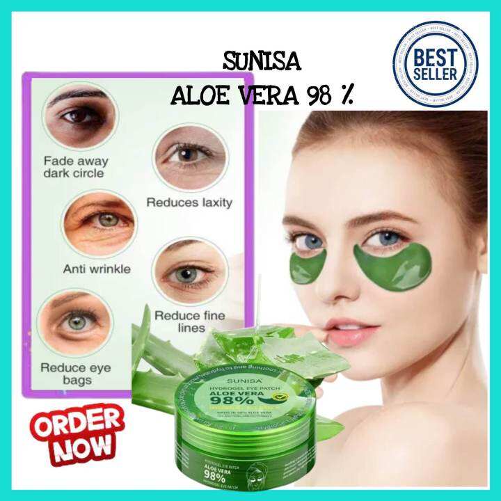 BEST SELLING TANAKO/ SUNISA ALOE VERA 98 WITH COLLAGEN HYDRO GEL EYE