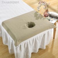 ❄ Soft Towel with A Hole for Beauty Salon Bed Massage Towel Lying Face Towel for All Season