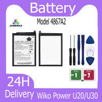 JAMEMAX แบตเตอรี่ Wiko Power U20/U30 Battery Model 4867A2 ฟรีชุดไขควง hot!!!