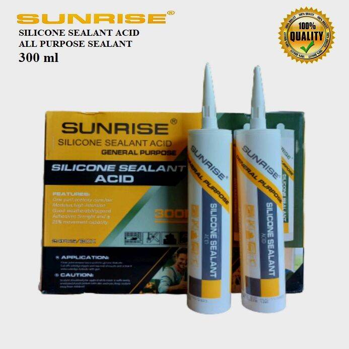SUNRISE ORIGINAL SILICONE SEALANT ACID ALL PURPOSE SEALANT HIGH QUALITY