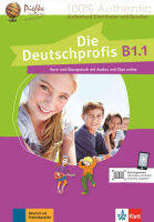 Die Deutschprofis : B1.1 course/Workbook B1.1 หลักสูตร / สมุดงาน (นำเข้าของแท้100%) 9783126764865 | Die Deutschprofis B1.1: Kurs- und Übungsbuch mit Audios und Clips online