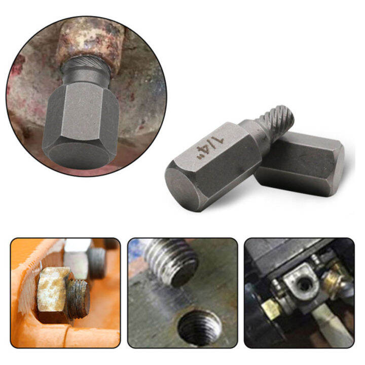 10pcs/Lot Screw And Bolt Extractor Drill Bit Set Disassemble Screws