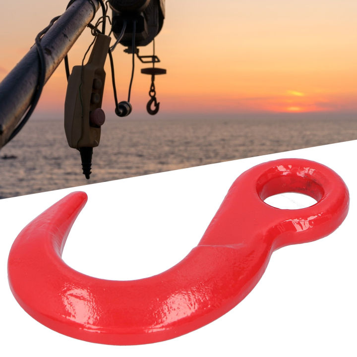 rigging-hook-ตะขอยกเหล็กโลหะผสมหนาที่ทนต่อการกัดกร่อนสำหรับการขนส่งท่าเรือ