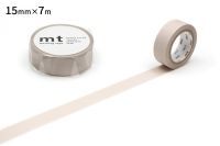 mt masking tape pastel cocoa (MT01P496) / เทปตกแต่งวาชิ สี pastel cocoa แบรนด์ mt masking tape ประเทศญี่ปุ่น