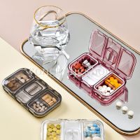 Travel Portable Pill Box Moisture Proof Daily Cutter Case Medicine Vitamin Holder Drug Container Tablet Organizer