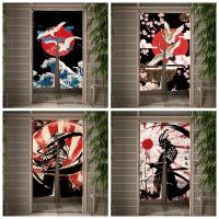 Fashion 2023 Tirai Door Derek Crowned Red Tirai Door Katun Linen Home Japanese style for Tirai Partisi Dapur