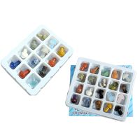 Mini Mushroom Shaped Crystal Stones 12pcs20pcs Natural Gemstone for DIY Garden Miniature Landscape Bonsai Stone