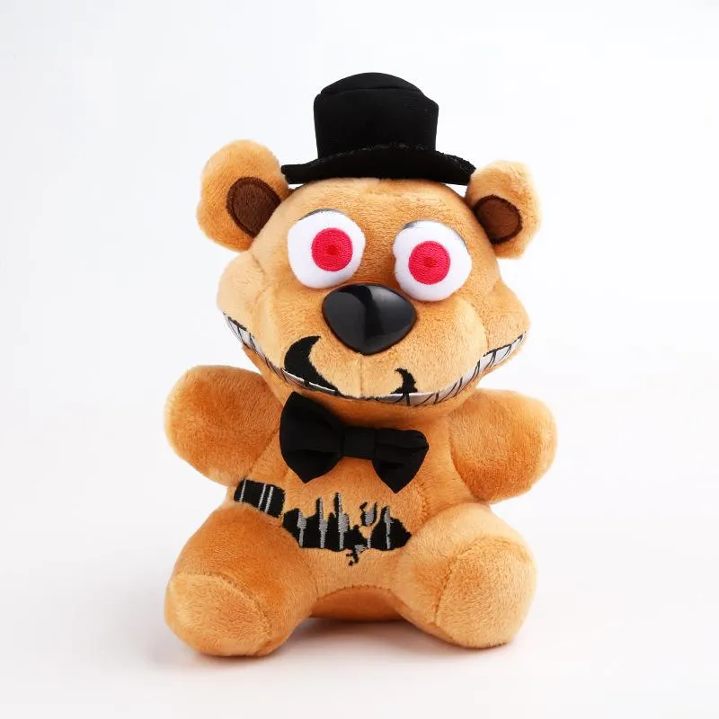 ❖1pcs FNAF Plush Toys 18cm Five Nights At Freddy's 4 Freddy Bear