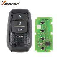 [Car Parts]/NOPB ใหม่✑◄ 1/5ชิ้น Xhorse Vvdi เครื่องมือที่สำคัญ XSTO01EN สากล VDI XM38สมาร์ท Fob สำหรับโตโยต้า4D 8A ชิป4A สนับสนุน312 314 315 434สร้าง