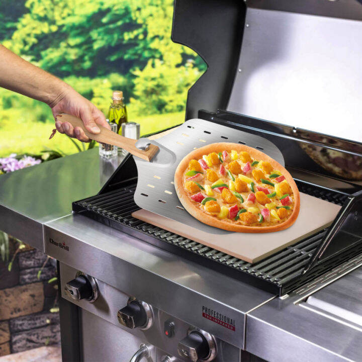 THE ORIGINAL Perforated Pizza Peel Perforated Pizza Shovel Made Of