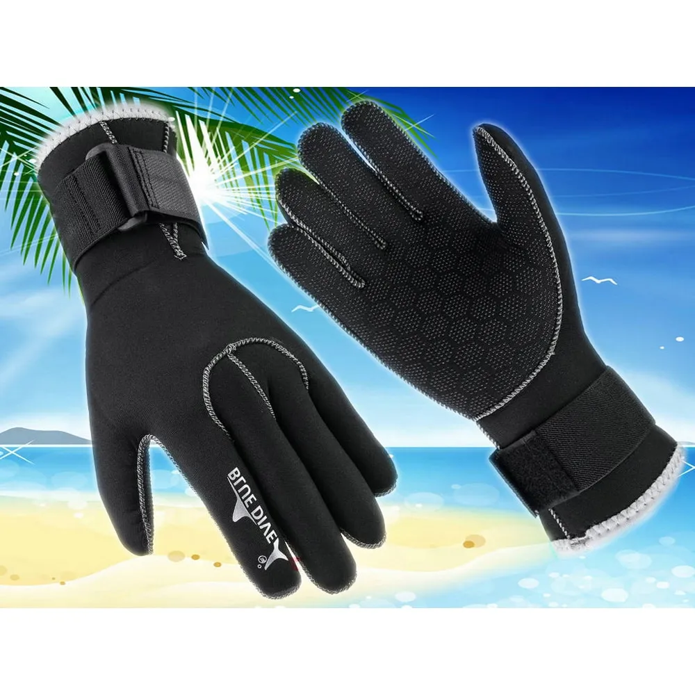KeepDiving® Diving Gloves Dive Sail Kevla 3MM MenWomen AntiScratching Underwater