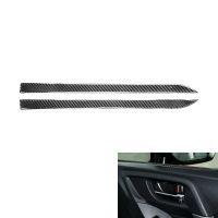 For Subaru Forester 2013-2018 Carbon Fiber Interior Door Decoration Moulding Cover Trim Strip Protection Stickers