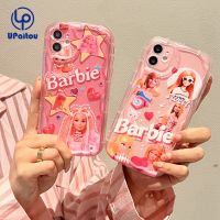 เคส UPaitou สำหรับ Huawei Nova 11 10 9 Pro 7i Y90 Y70 8 7 5T SE Mate 50 40 30 Pro P60 50 40 30 Barbie เคสโทรศัพท์ปิดขอบโค้งมนฝาครอบป้องกันเนื้อนิ่ม TPU