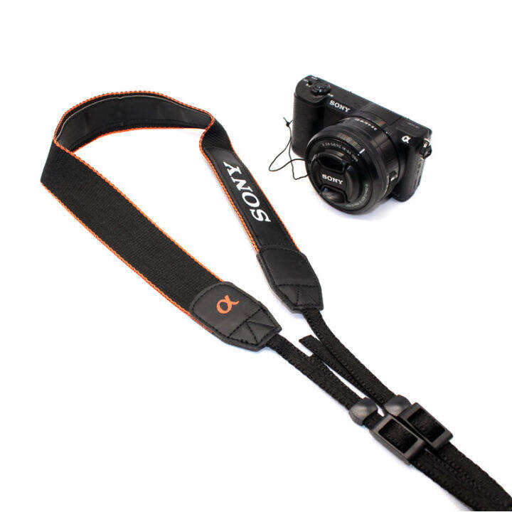 Sony Camera Neck Strap Shoulder Strap สายคล้องกล้อง สายคล้องคอ Lazada.co.th