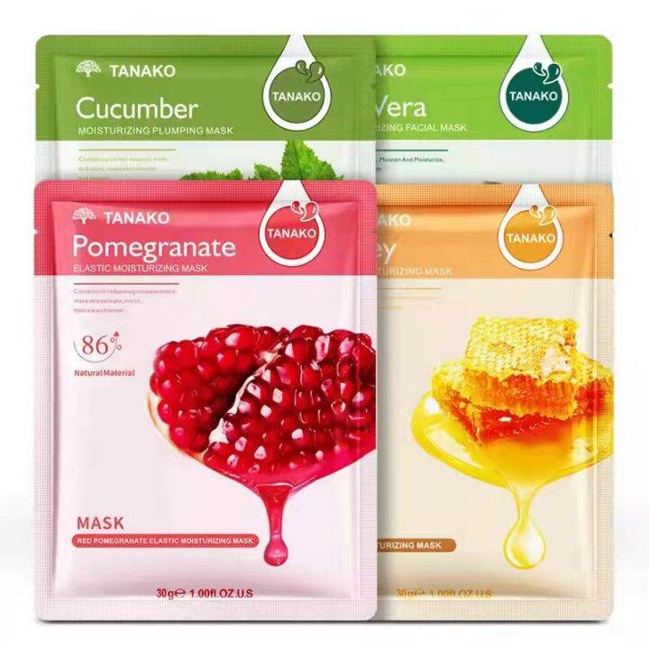 Totuang 100Original TANAKO Facial Mask Skin Care Korean Style Face