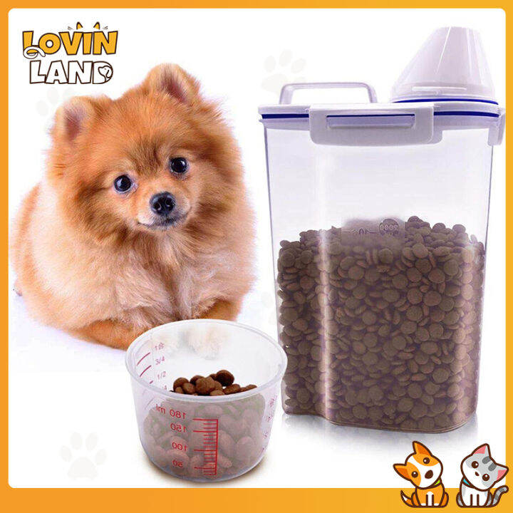 Dog Food Box Sealed Storage Bucket Cat Food Box Bucket For Dog Food
