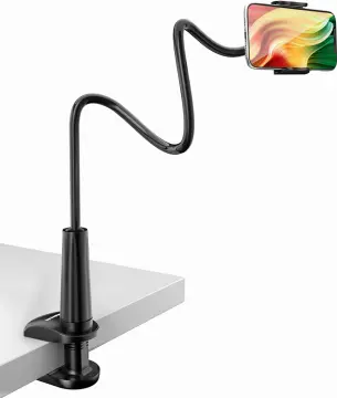 Tryone Gooseneck Tablet Holder Stand for Bed Adjustable Flexible Arm  Tablets Mount Clamp on Table Compatible with iPad Air Mini | Galaxy Tabs |  Kindle