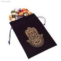 Flannel Tarot Rune Bag Portable Tarot Cards Container Pockets With Enough Capacity Tarot Cards Holder Soft Jewelry Pocket