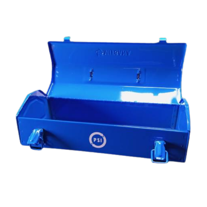 กล่องเครื่องมือ-กล่องใส่เครื่องมือ-ที่เก็บอุปกรณ์ช่าง-กล่องเหล็กใส่เครื่องมือ-กล่องอุปกรณ์-ที่เก็บเครื่องมือสีน้ำเงิน14-นิ้ว