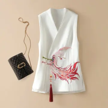 Cheap hot sale white vest