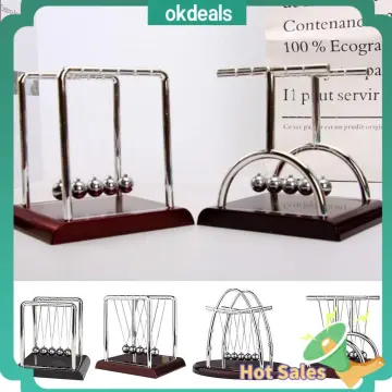 Newtons Cradle Office Desk Toy Balance Balls Toy Education Gravity