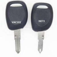 10pcs เปลี่ยนช่องว่างกุญแจรถสำหรับ Renault Clio Megane kangoo Transponder Key SHELL