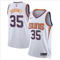 เสื้อบาสเกตบอล NBA เกรดดีที่สุด Phoenix Suns Statement Edition Swingman Jersey - Black - ดาวเด่น Kevin Durant รับประกันคุณภาพ100%