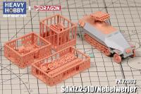 Heavy Hobby 172 Sdkfz.251D PK-72003รถหุ้มเกราะ er แบบครึ่งติดตาม (ตัวปล่อยจรวด150มม. พร้อมแนบมา)