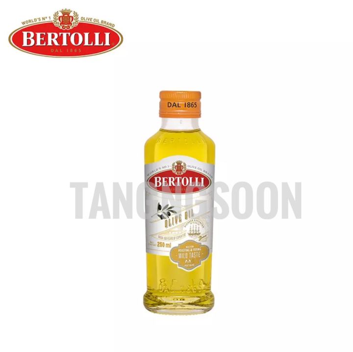 bertolli-เบอร์ทอลลี่-โอลีฟ-ออยล์-น้ำมันมะกอก-น้ำมันผ่านกรรมวิธี-250มล