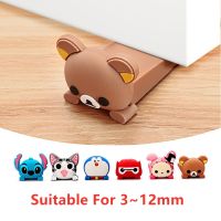 【DT】hot！ Baby Safety Protector Cartoon Silicone Figure Door Stopper Wedge Jam Catcher Block Guard Office  Rubber Stop