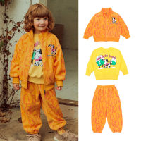 พร้อมส่งกางเกง [สินค้าลิขสิทธิ์แท้」Iris kids New Autumn And Winter IKJ042-IKS042-IKP042 Yellow Dalmatians แจ็คเก็ต สเว็ตเตอร์ กางเกง ชุดเซ็ต เสื้อกันหนาว เสื้อผ้าเด็ก