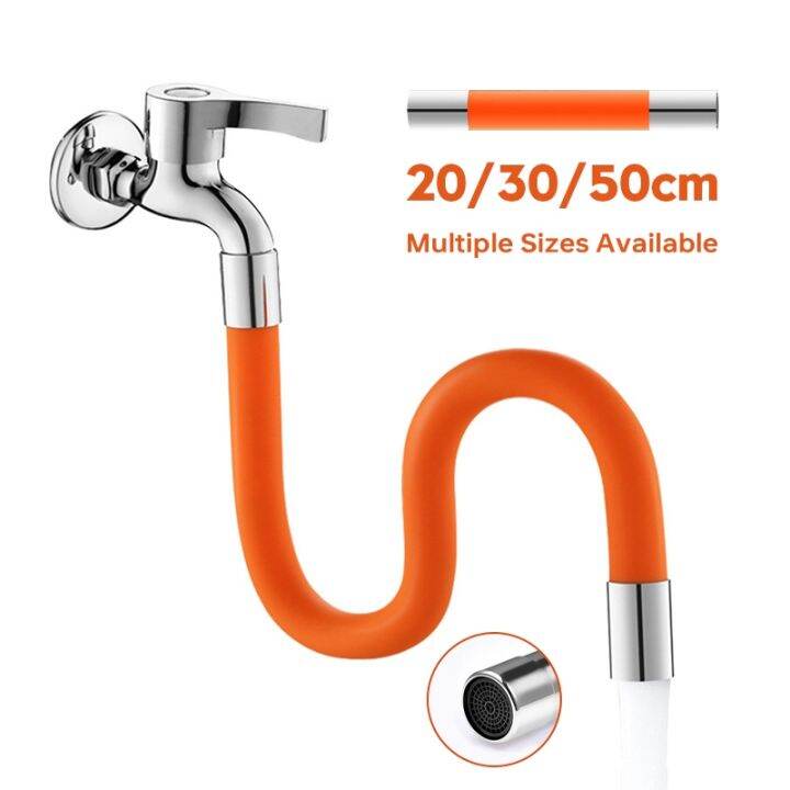 360-360-flexible-hose-extension-pipe-universal-foaming-extension-tube-connnetor-faucet-extender-splashproof-kichen-bathroom