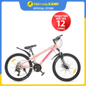 Xe đạp Địa hình GAMMAX 24-QINGWEI-21S Nhôm 24 inch Pink