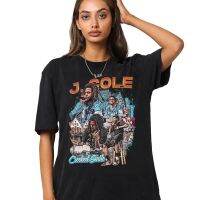 Vintage J Cole Crooked Smile Baju Rapper S-5XL