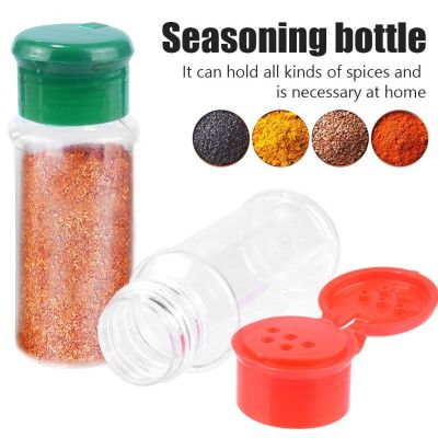 hotx【DT】 100ML Spice Storage Bottles Plastic Bottle Barbecue Taste Pepper Shaker Spices Tools