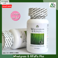 (1 กระปุก 120 เม็ด) Wheatgrass &amp; Alfalfa Plus ผักอัดเม็ด บริษัทแอมสตรอง ? วีทกราส อัลฟาลฟา พลัส ของแท้ สูตรดั้งเดิม!!