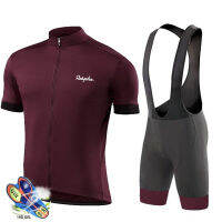 Ropa C Iclismo ขี่สูท Rapha ผู้ชายแผ่นเจลขี่จักรยานย์ชุดแขนสั้นฤดูร้อนจักรยานแข่งย์ชุดแข่งดาวน์ฮิลล์เสื้อขี่จักรยานย์จักรยานเสือภูเขารถจักรยานยนต์เสื้อกีฬาเสื้อผ้าขี่จักรยานจักรยานย์/กางเกง/ชุด