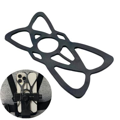 Bicycle Mobile Phone Holder Silicone Net Protective Cover Phone Cell Band Elastic Strap Universal Security Silicone Mount