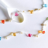 สายคล้องแมสก์ Love Jelly Heart Rainbow Mask Strap Handmade Ms.July Store