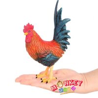 Monkey Toys - โมเดลสัตว์ Cheicken ไก่ พ่อไก่ ขนาด 10.00 CM (จากหาดใหญ่)