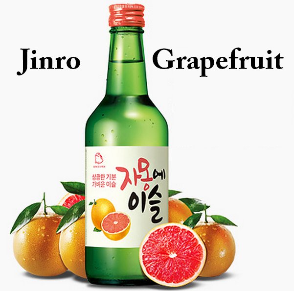 Jinro Grapefruit Soju Bottles 360ML X 6 Bottles Bundle Deal | Lazada ...