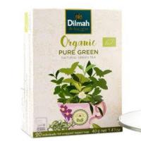 Dilmah Organic Pure Green Tea ดิลมา ออแกนิค เพียว กรีนที ชาศรีลังกา 2กรัม x 20ซอง