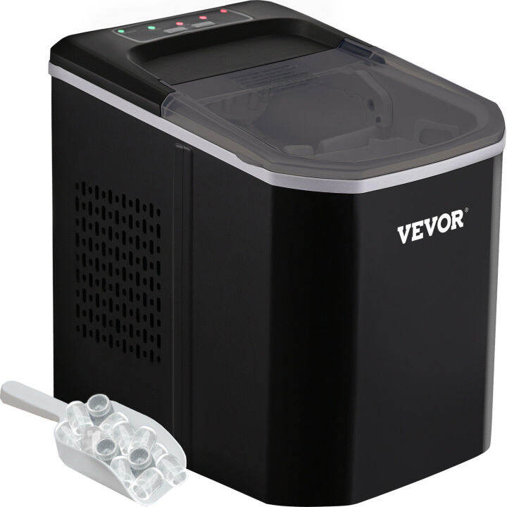 VEVOR Portable Electric Ice Maker Machine Ice Cube Maker W/Scoop Home