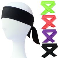 Ninja Headband Stretch Head Tie Sports Sweatband Sweat hairband Outdoor Runing Sport Headband Tied Band Tennis Basketball Yoga