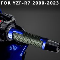 ฝาครอบ Grip Motor กันลื่นสำหรับ Yamaha YZF-R7 YZF R7 YZFR7 2000-2020 2021 2022 2023อุปกรณ์เสริม7/8 22มม.