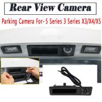 Car Rearview Image Reverse Handle Tailgate Backup Camera Parking Camera for-BMW 5 Series 3 Series X3/X4/X5