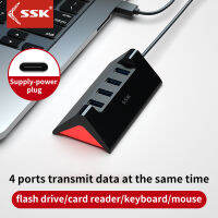 SSK USB Port HUB USB3.0 Splitter Multiport USB Hub Adapter Fast Data Transfer USB Hub Connector