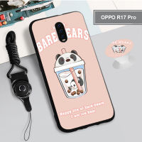 สำหรับ OPPO R17 Pro/reno/reno 10X ซูม/reno 2 /Realme C11 2020ซิลิคอนนุ่มครอบคลุมกรณีที่มีแหวนและเชือก