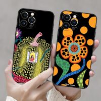 Pumpkin Yayoi Kusama Phone Case For Iphone 13ProMax 11 13 14 Pro Xs Max Mini Xr X 7 8 6 6s Plus Shell Coque  Screen Protectors