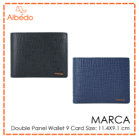 กระเป๋าสตางค์/กระเป๋าเงิน/กระเป๋าใส่บัตร ALBEDO DOUBLE PANEL 10 CARD WALLET รุ่น MARCA - MC00155/MC00199